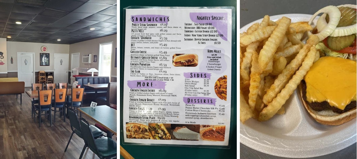 Puck's Restaurant Menu
