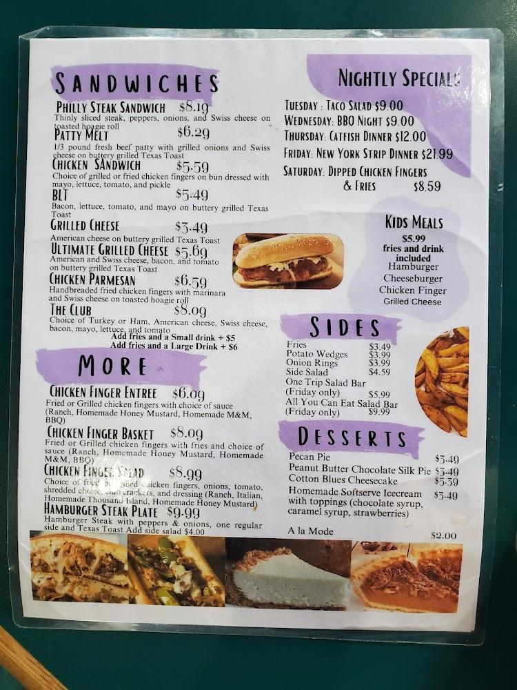 Puck's Restaurant Menu image 1